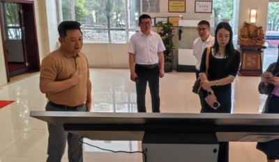 共謀發展新路徑  共探發展新動能——記樂平鎮招商局領導蒞臨指導
