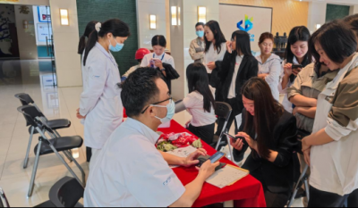 把脈問診送健康,暖心服務進企業——合肥高科攜手廣瑞醫療開展“健康進企業”義診活動